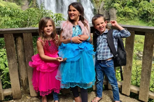 What will happen to kids after dad who vanished into wilderness with them for four years is shot dead by police